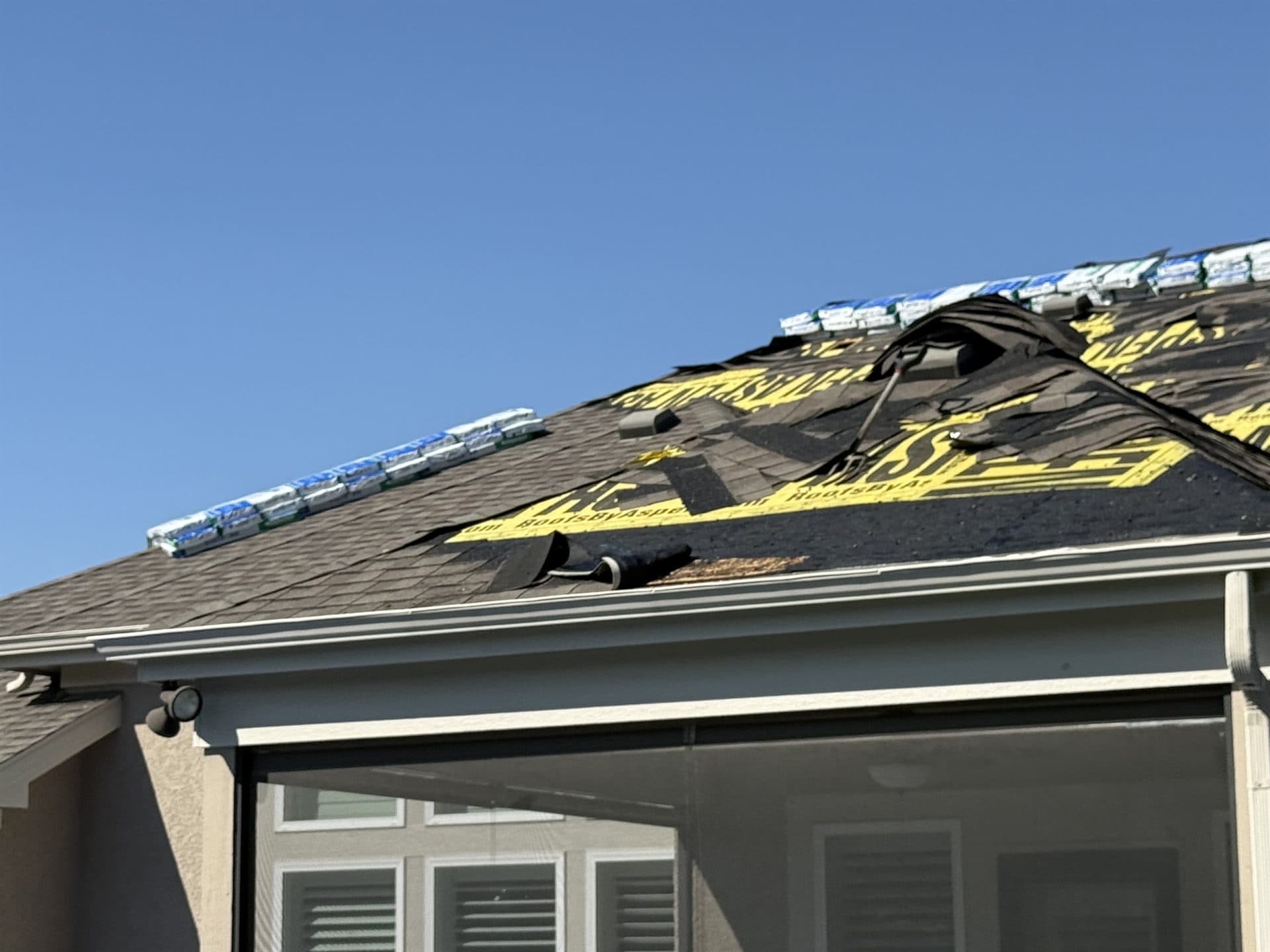 Finished roof replacement on a Johnson County, KS home