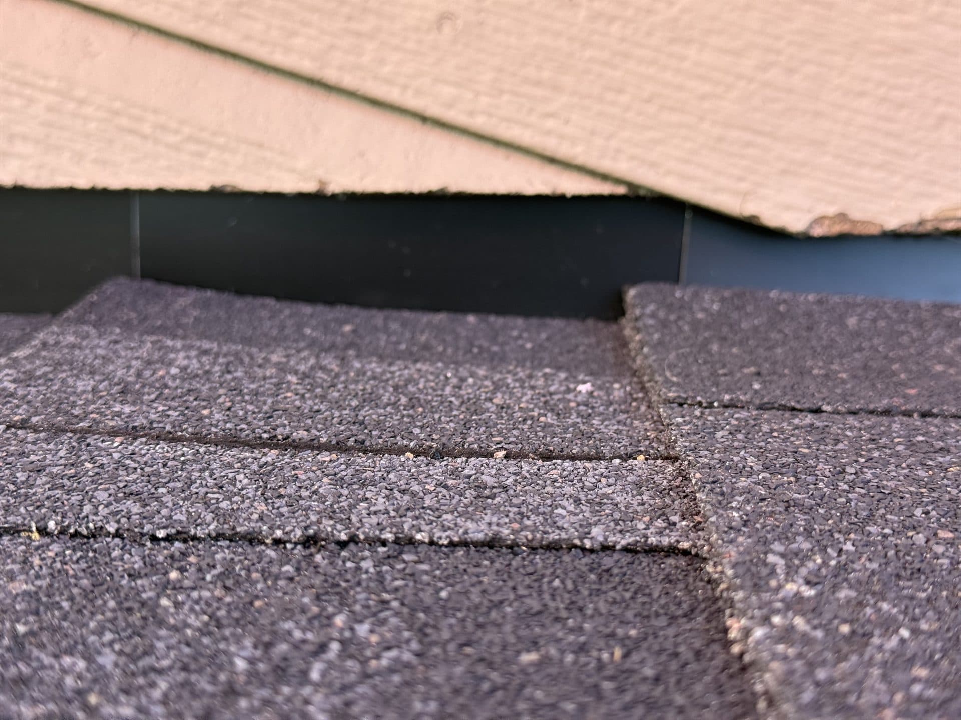 New roofing felt and underlayment going down during a roof replacement in Kansas